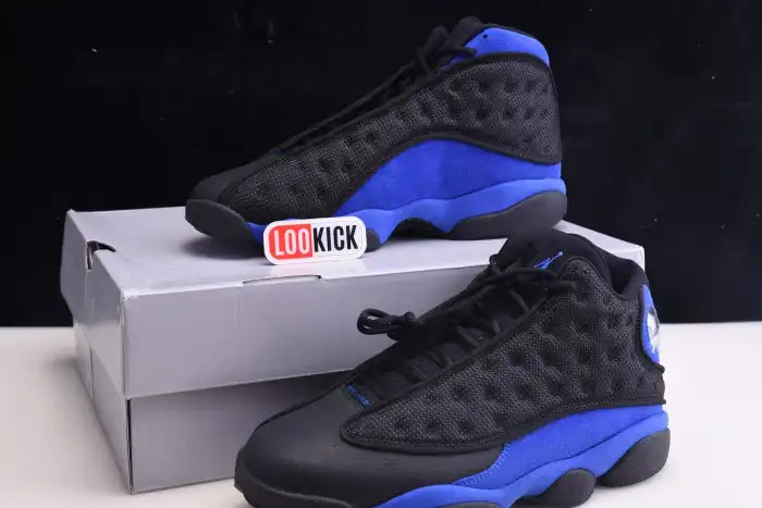 Affordable Jordan 13 Retro Black Hyper Royal 414571-040 0128