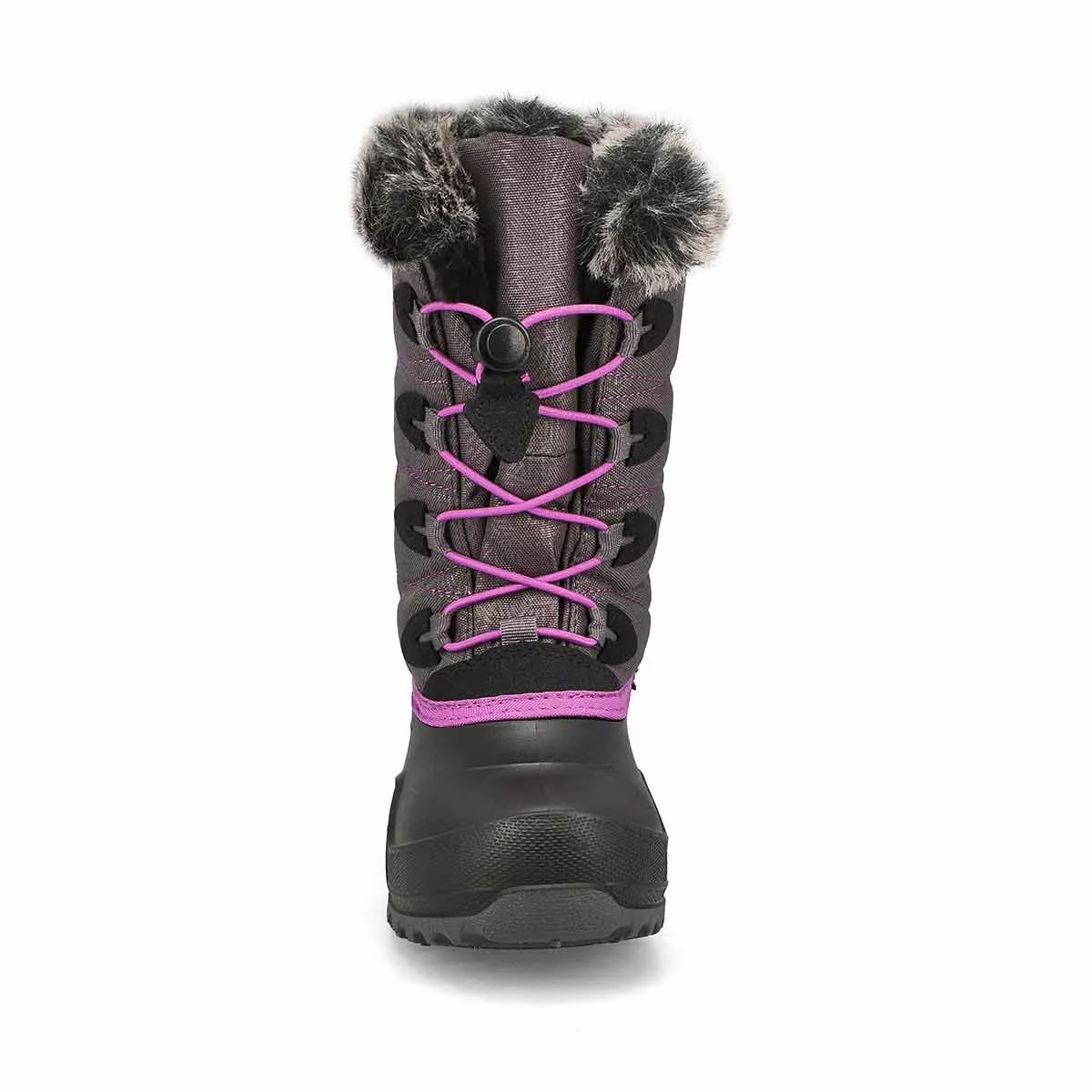 Cheap Kamik, Botte d'hiver SNOWANGEL, anthracite orchidée, filles 0129