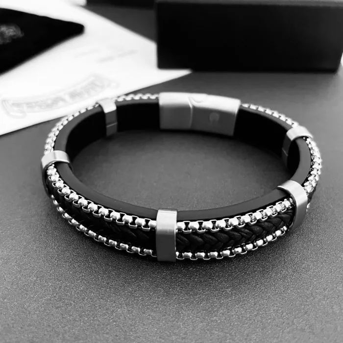 Chrome He@rts Bracelet 0117