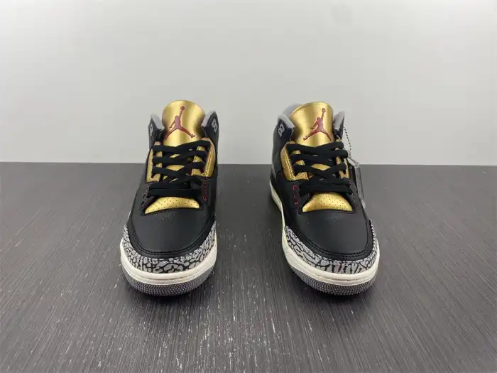 Cheap Air Jordan 3 WMNS Black Gold CK9246-067 0128