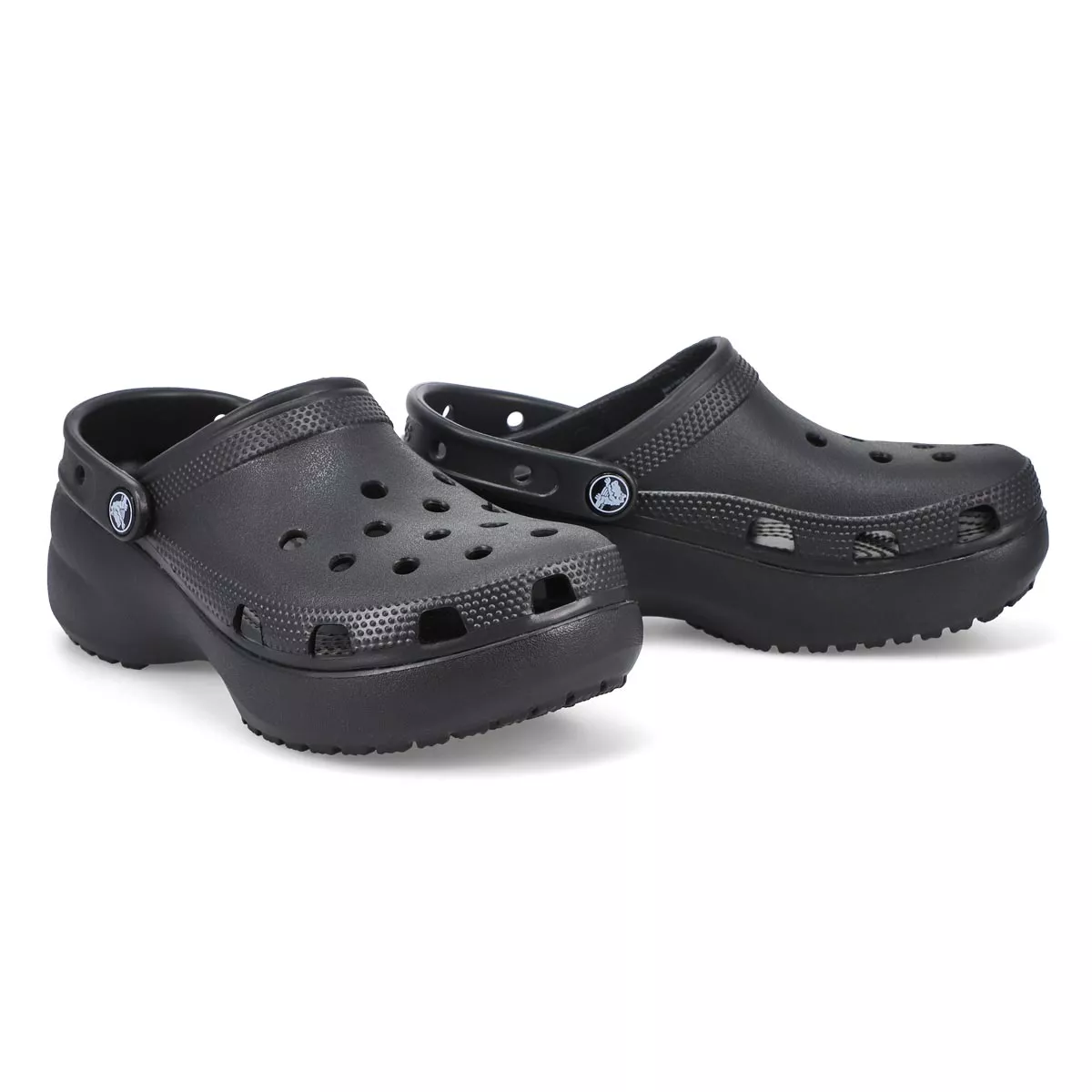 Cheap Crocs, Sabot à plateforme CLASSIC PLATFORM EVA, noir, femmes 0123