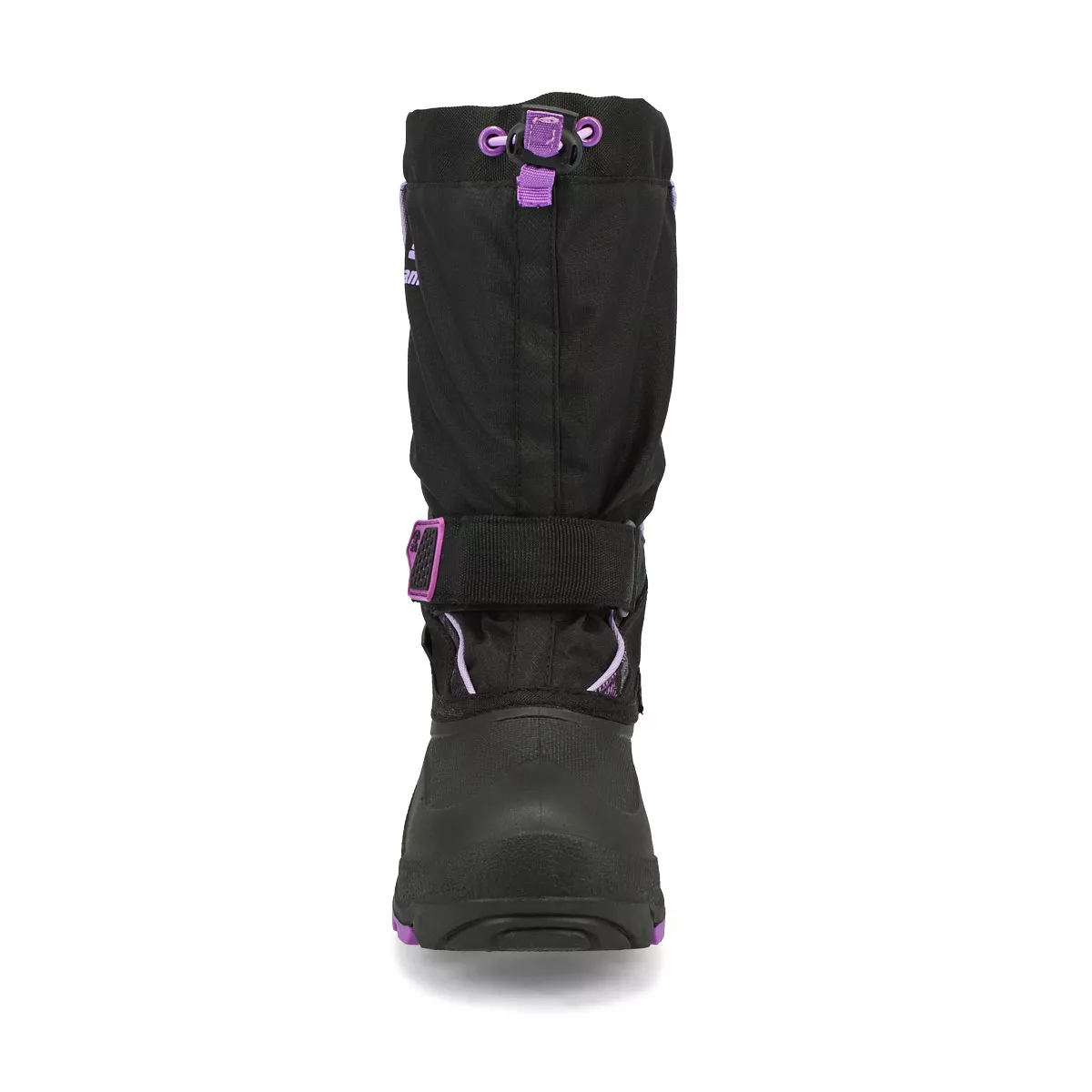 Affordable Kamik, Girls' Snowfall P Waterproof Winter Boot - Black Purple 0129