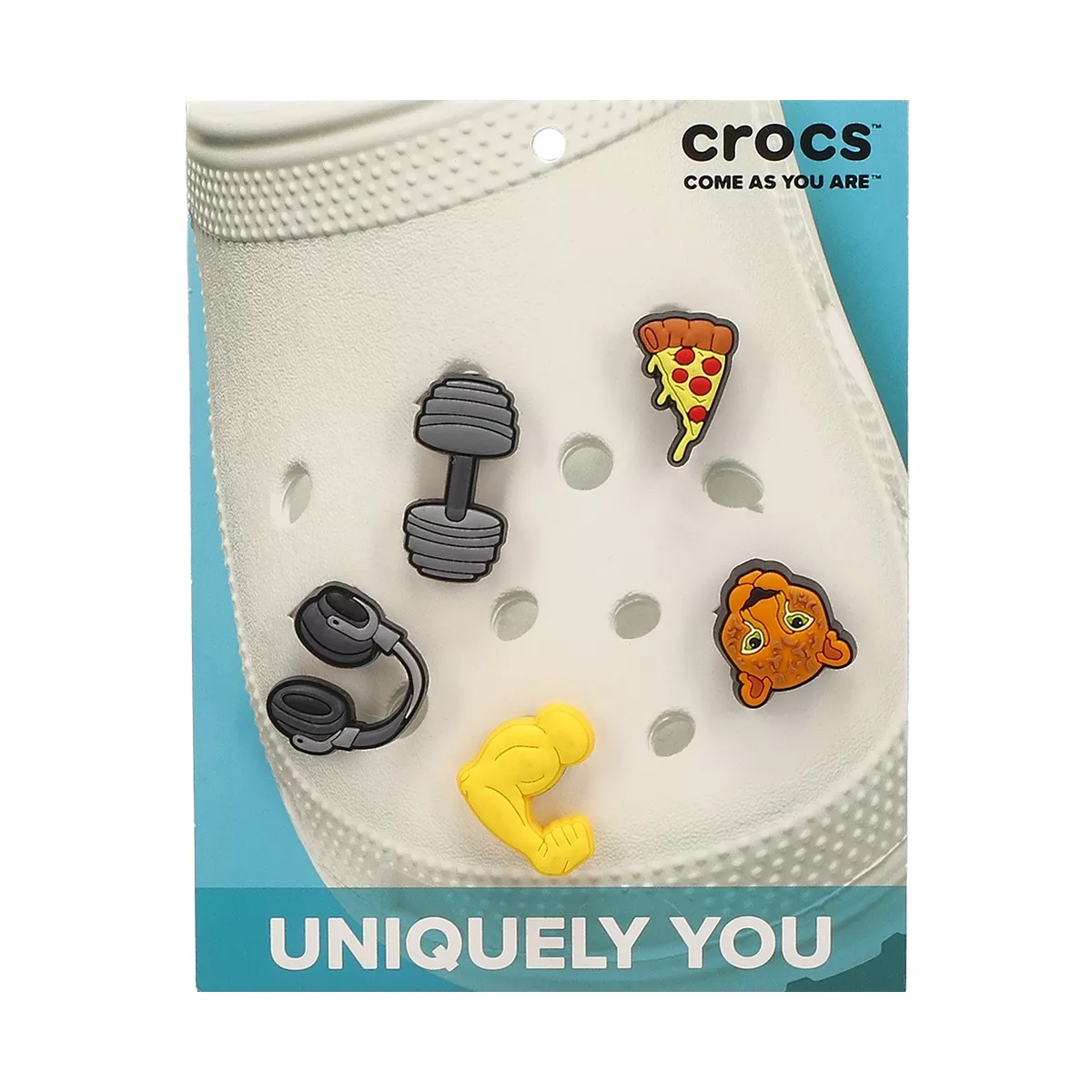 Cheap Crocs, Breloques Jibbitz GET SWOLE - 5 p. 0123