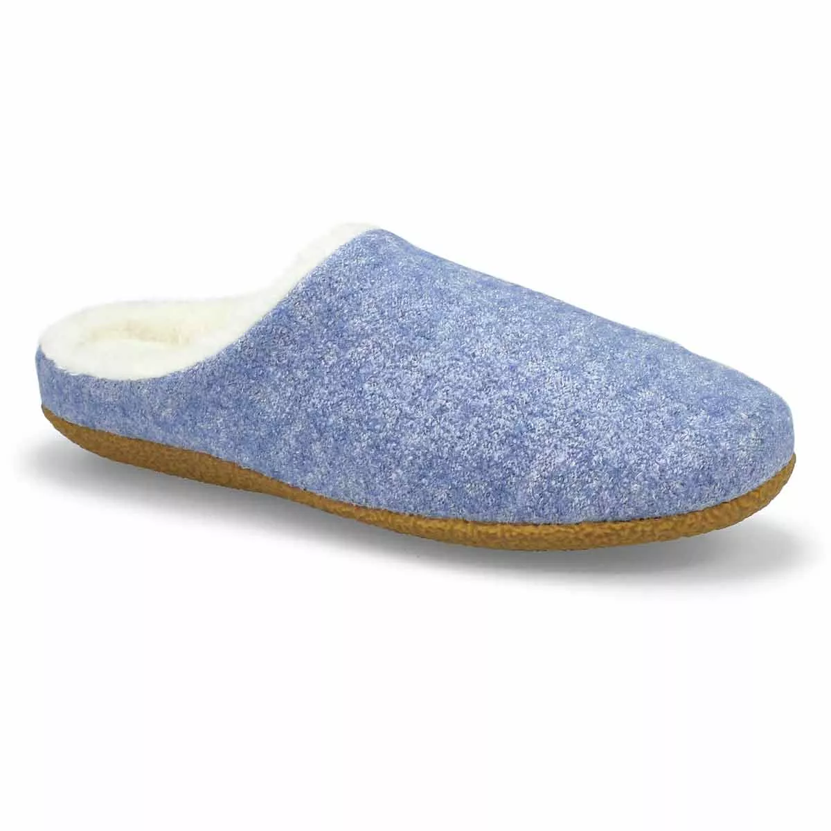 Affordable SoftMoc, Women's Saturn 3 Open Back Slipper - Demin 0120