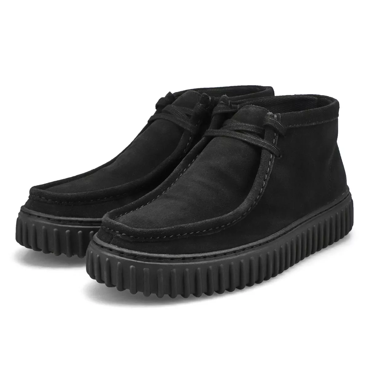 Affordable Clarks, Chukka TORHILL HI, noir, hommes 0119