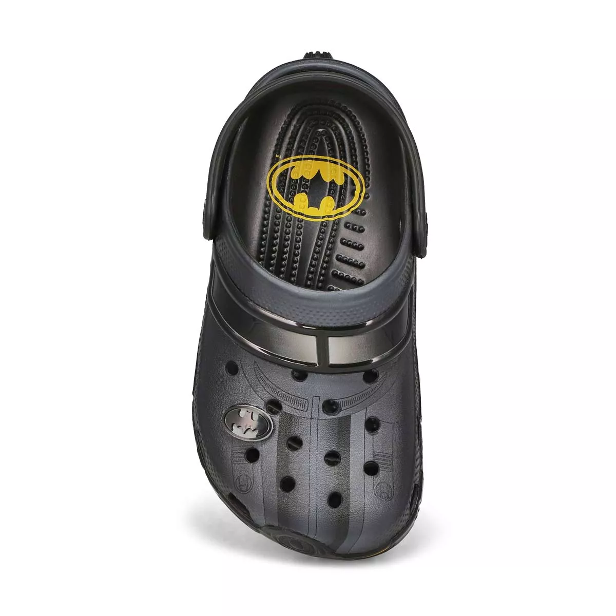 Affordable Crocs, Kids'  Batman Batmobile Classic EVA Comfort Clog - Black 0123