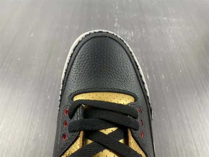 Cheap Air Jordan 3 WMNS Black Gold CK9246-067 0128