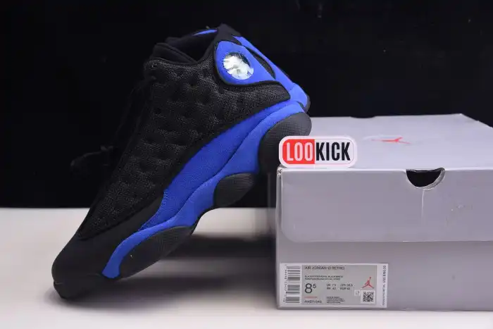 Affordable Jordan 13 Retro Black Hyper Royal 414571-040 0128