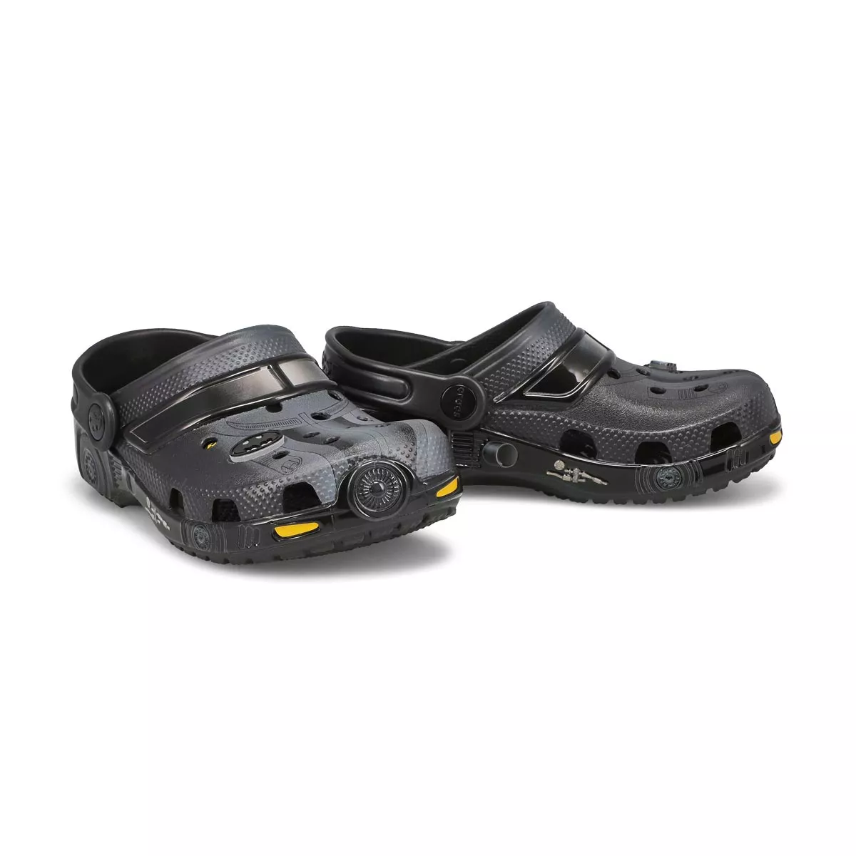 Affordable Crocs, Kids'  Batman Batmobile Classic EVA Comfort Clog - Black 0123