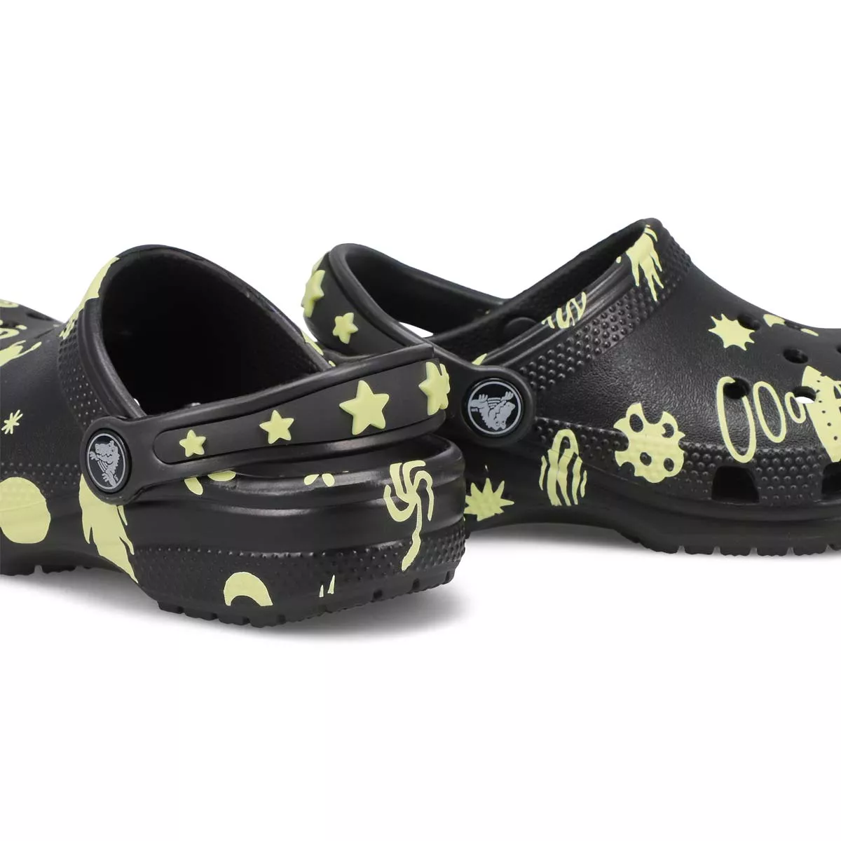 Affordable Crocs, Sabot de confort CLASSIC GLOW SPACE EVA, noir, enfants 0131