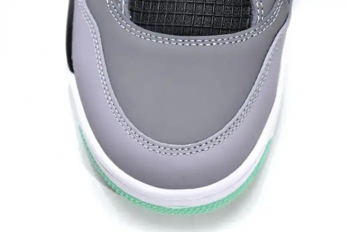 Cheap Air Jordan 4 Retro Green Glow 308497-033 0128