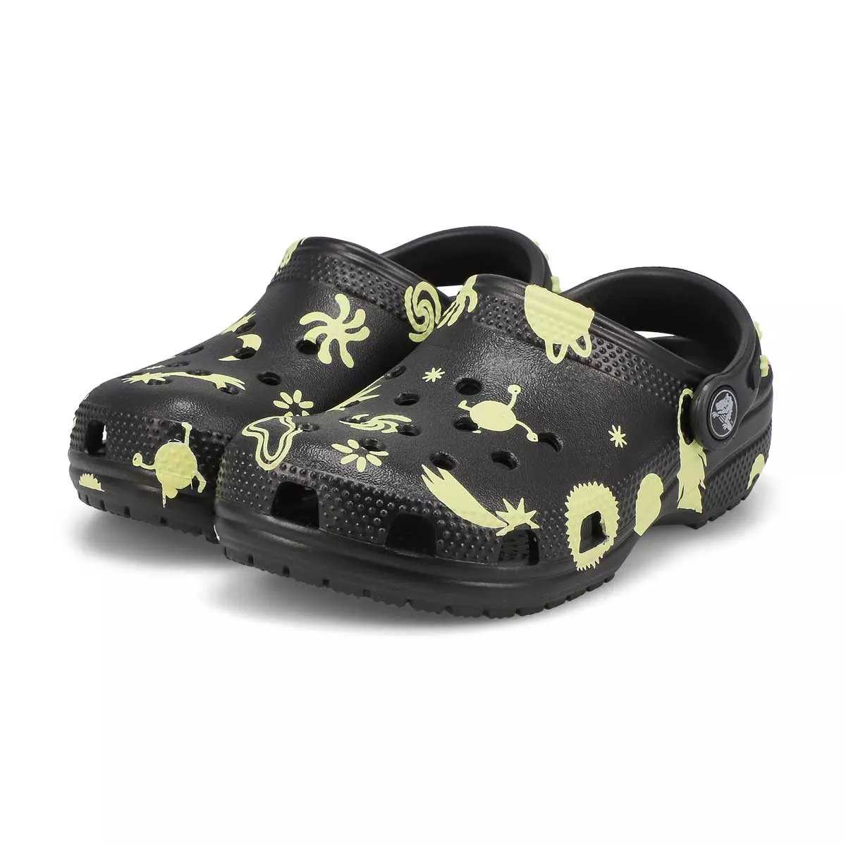 Affordable Crocs, Sabot de confort CLASSIC GLOW SPACE EVA, noir, enfants 0131