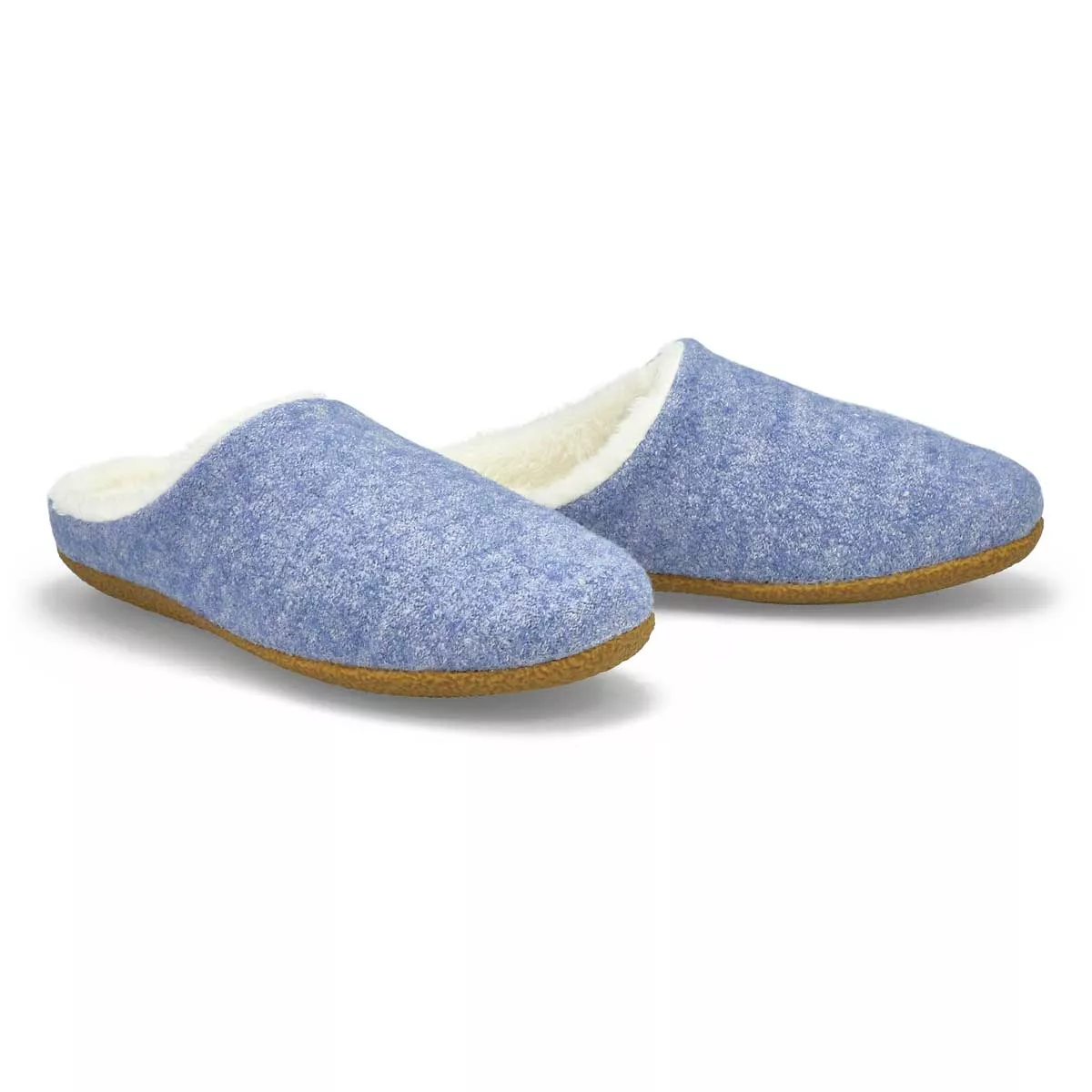 Affordable SoftMoc, Women's Saturn 3 Open Back Slipper - Demin 0120