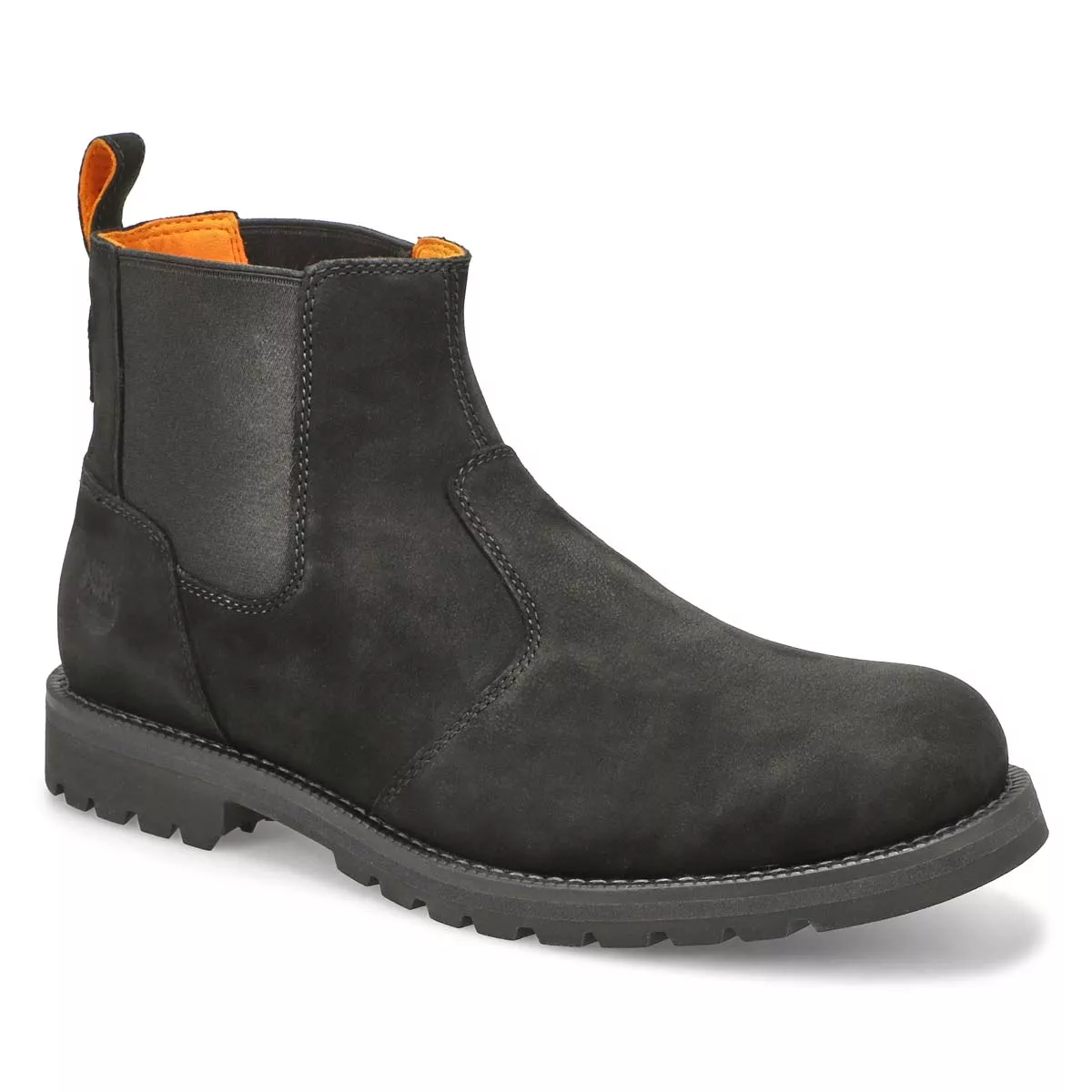 Affordable Timberland, Men's Redwood Falls Leather Chelsea Boot - Black 0125