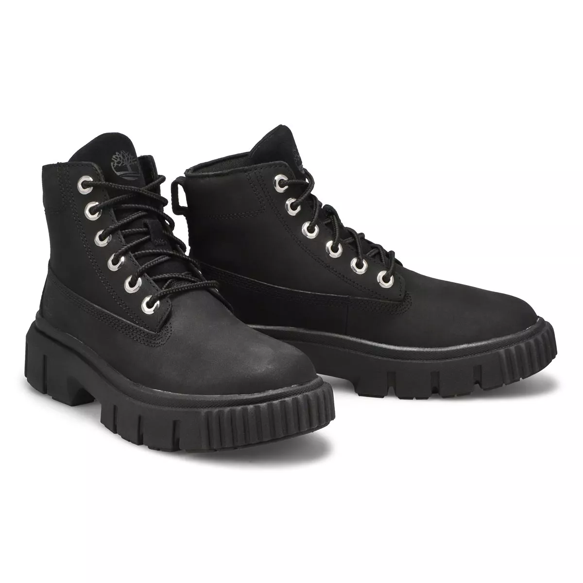 Affordable Timberland, Women's Greyfield Lace Up Boot - Black 0125