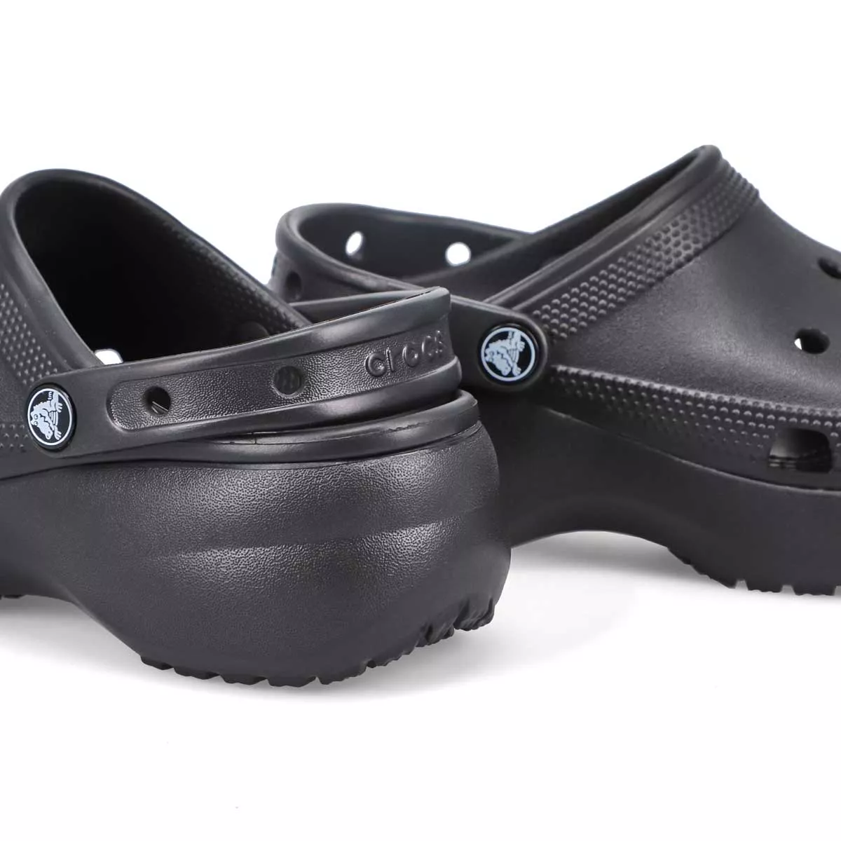 Cheap Crocs, Sabot à plateforme CLASSIC PLATFORM EVA, noir, femmes 0123