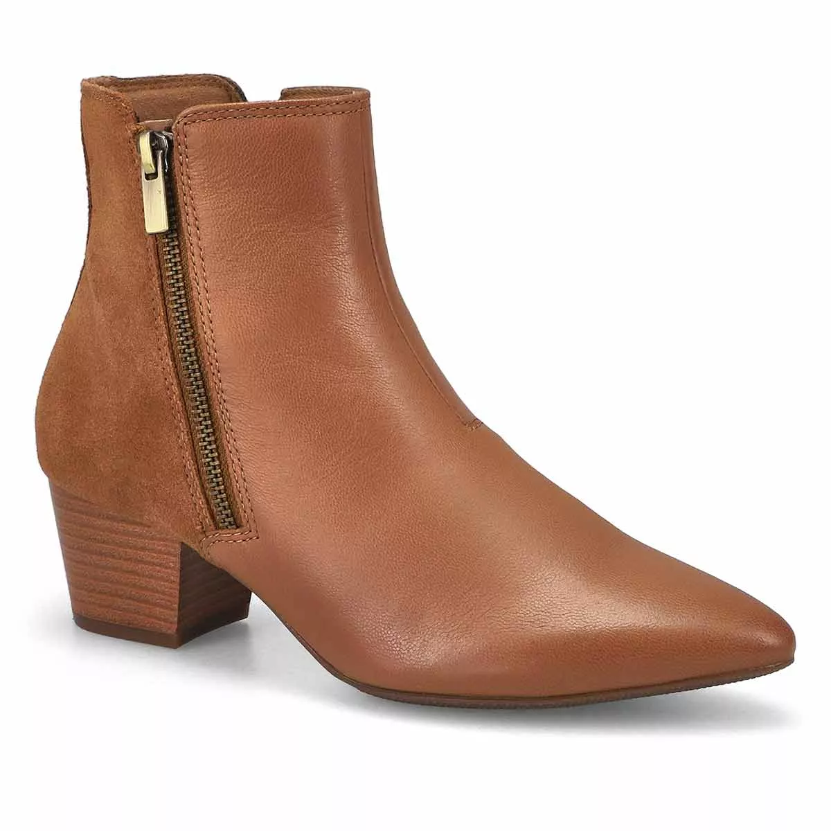 Affordable Clarks, Women's Ellanie Vibe Ankle Boot - Taupe 0119