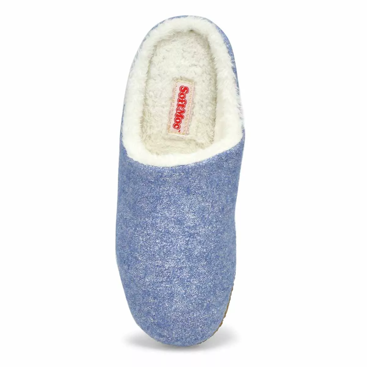 Affordable SoftMoc, Women's Saturn 3 Open Back Slipper - Demin 0120