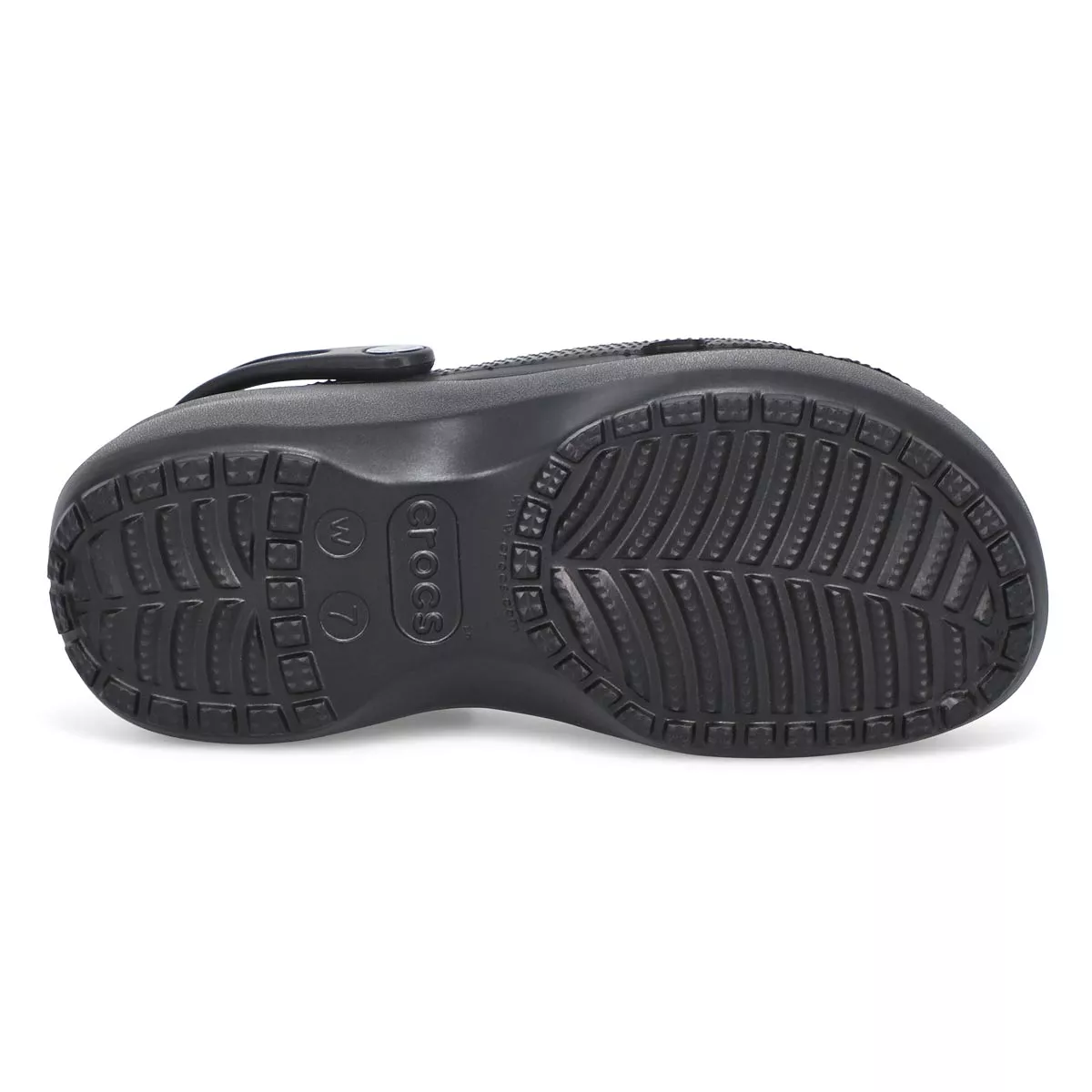 Cheap Crocs, Sabot à plateforme CLASSIC PLATFORM EVA, noir, femmes 0123