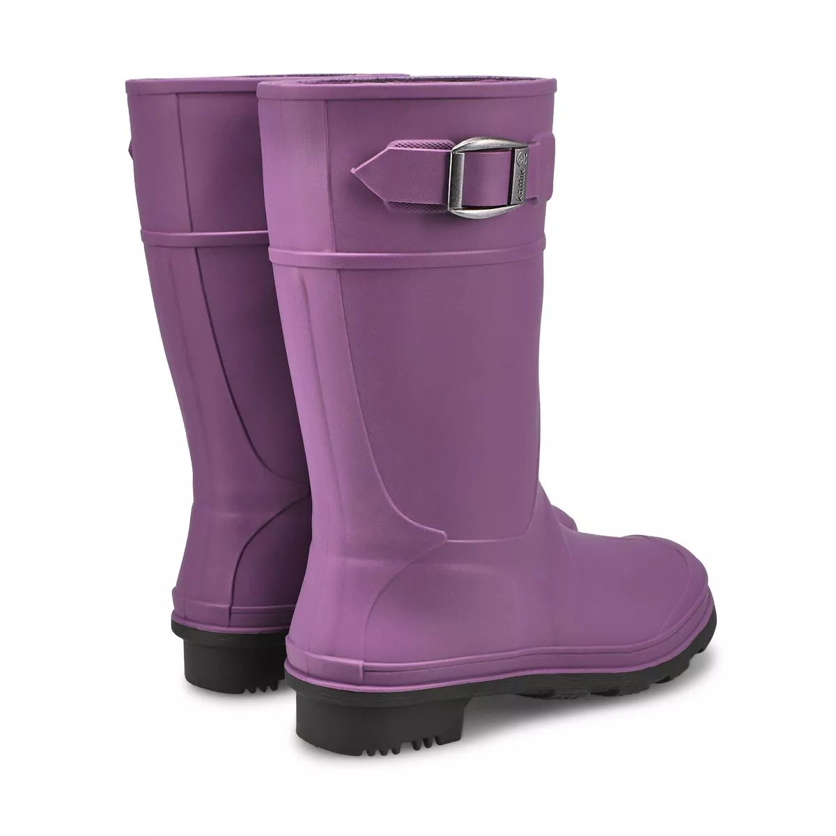 Affordable Kamik, Girls' Raindrops Waterproof Rain Boot - Eggplant 0129