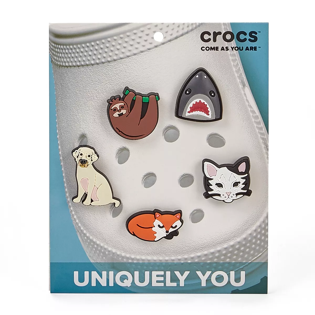 Cheap Crocs, Jibbitz Animal Lover - 5 Pack 0123