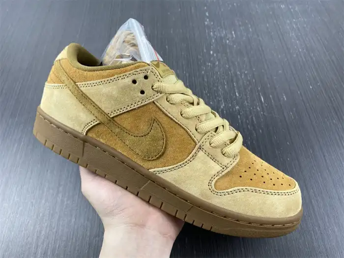 Cheap Nike SB Dunk Low Wheat (2017) 883232-700 0205